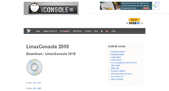 Desktop Screenshot of linuxconsole.org